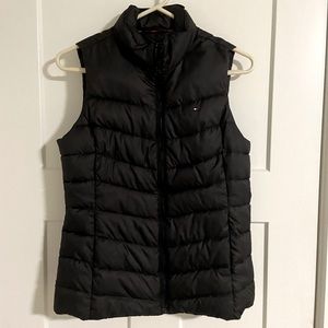 Tommy Hilfiger Sport  Vest, Black Zip-up, Small